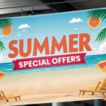 The Best Outdoor Advertising Solutions for Summer Weather