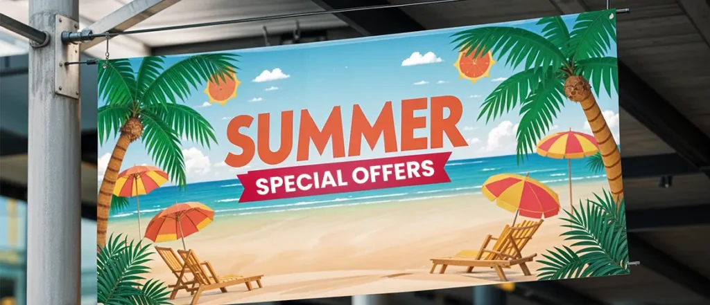 Best Outdoor Advertising Solutions for Summer Weather