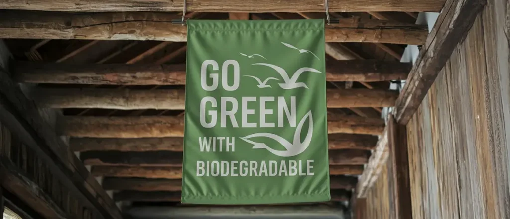 Eco-Friendly Materials for Sustainable Messaging 