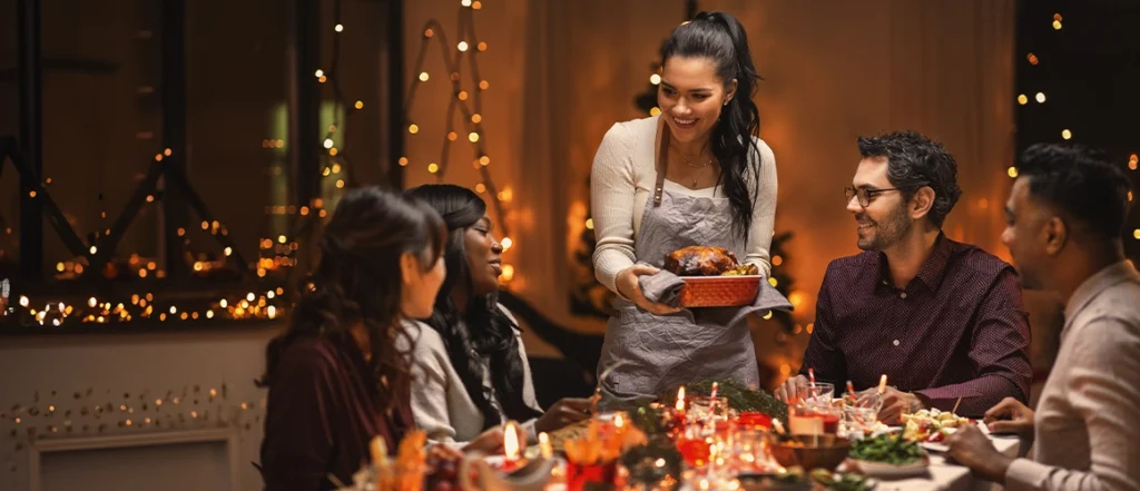 Outdoor Banners to Promoting Events like Christmas Eve Dinners