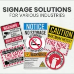 Tailored Signage Solutions: Temporary vs. Permanent Signs for Key Industries