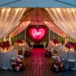 How Custom Banners and Canopies Perfect Valentine’s Day Dining Outdoors